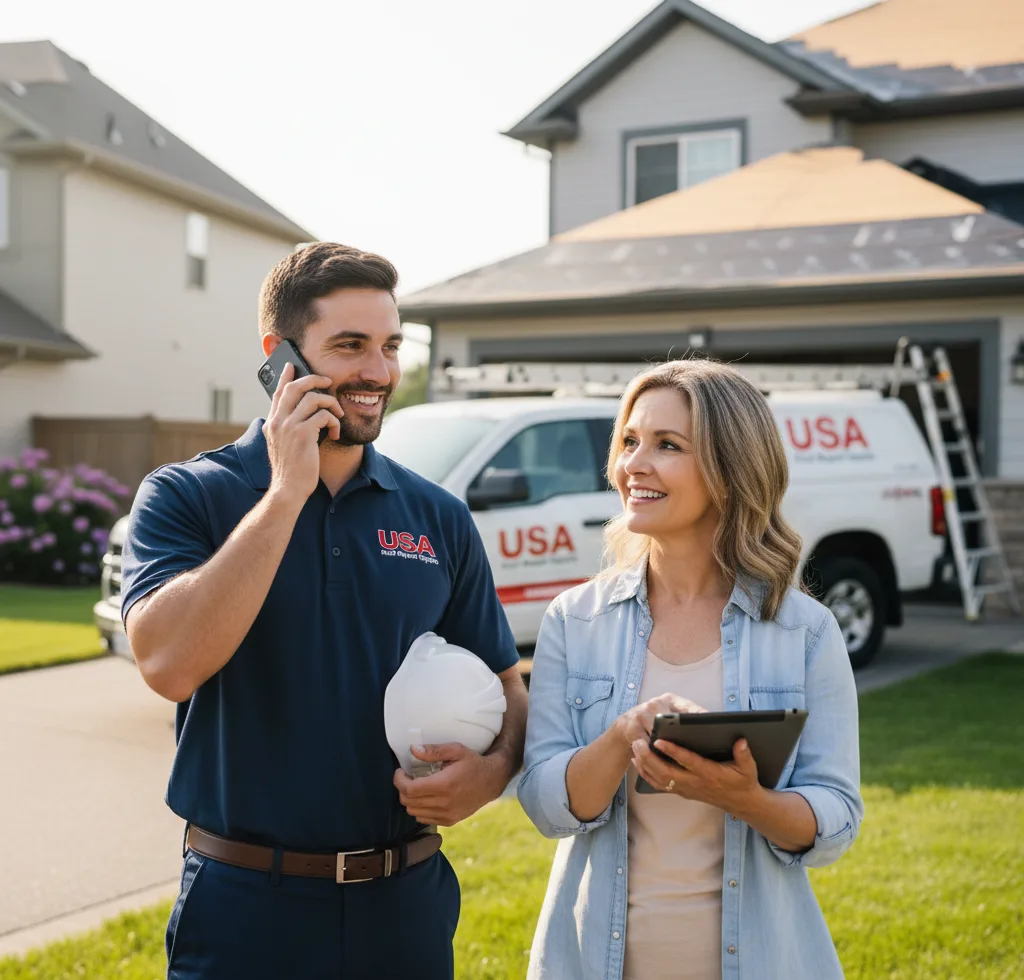 USA Roof Repair Experts customer support in Abingdon